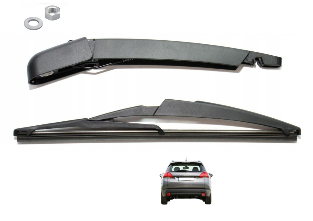 фото №1, Рычаг + дворник щетка na задняя peugeot 2008 2013r-