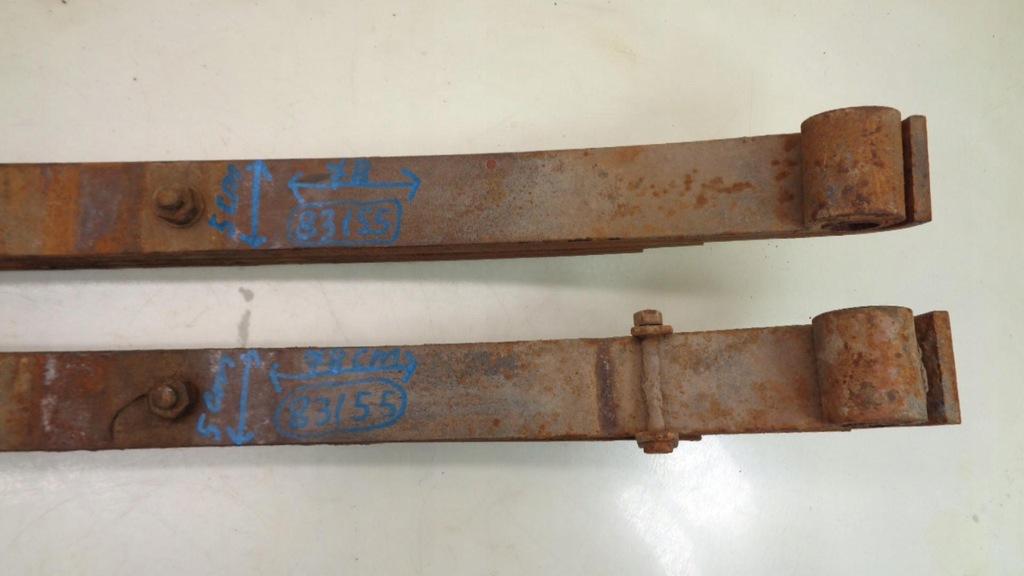 фото №3, Рессора рессоры прицеп 78x5 универсальные 5 щетка