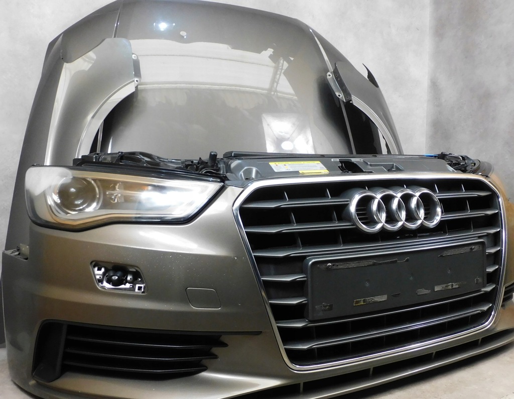 фото №5, Audi a3 8v 8v5 sedan kompletny перед бампер лампы капот pas ксенон szary