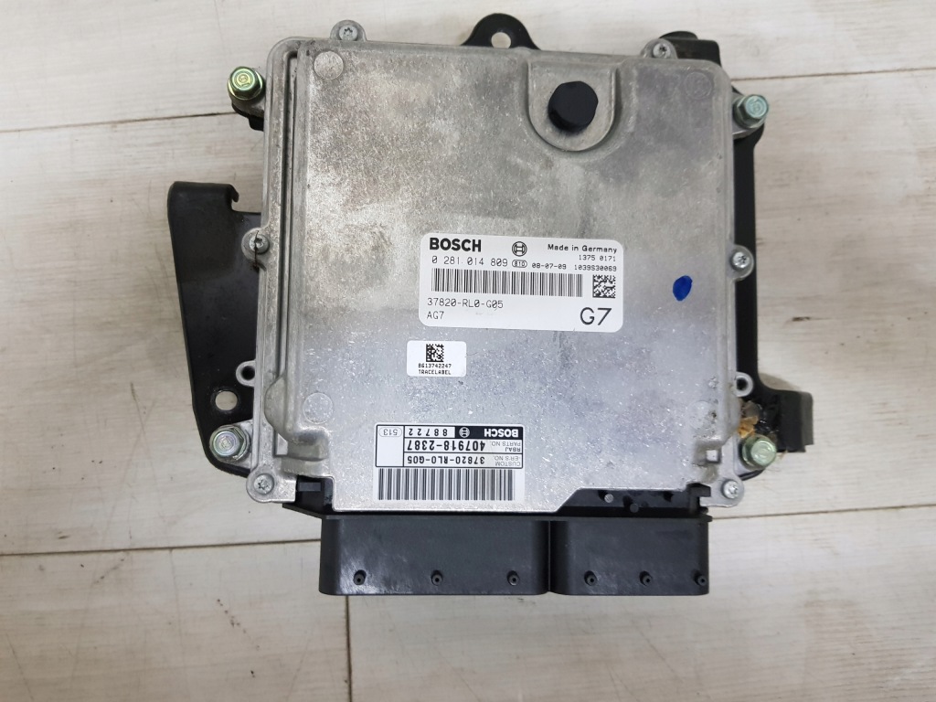 фото №8, Блок управления бортовой компьютер двигателя замок зажигания kpl 2.2 i-dtec honda accord viii 08-15