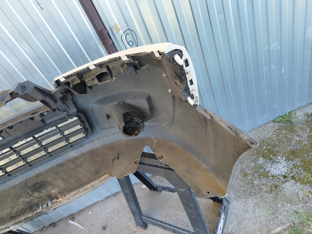 фото №10, Бампер решётка радиатора перед передний peugeot expert ii lift 2012-2016 цвет ewpa