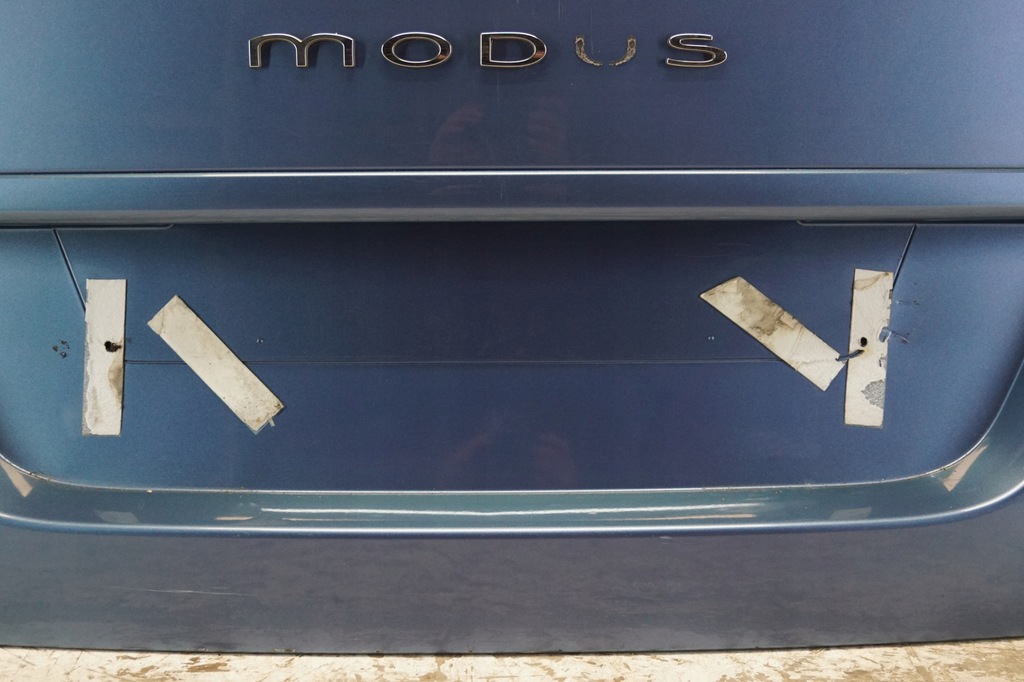 фото №10, Крышка багажника багажника задняя renault modus i lift ternl