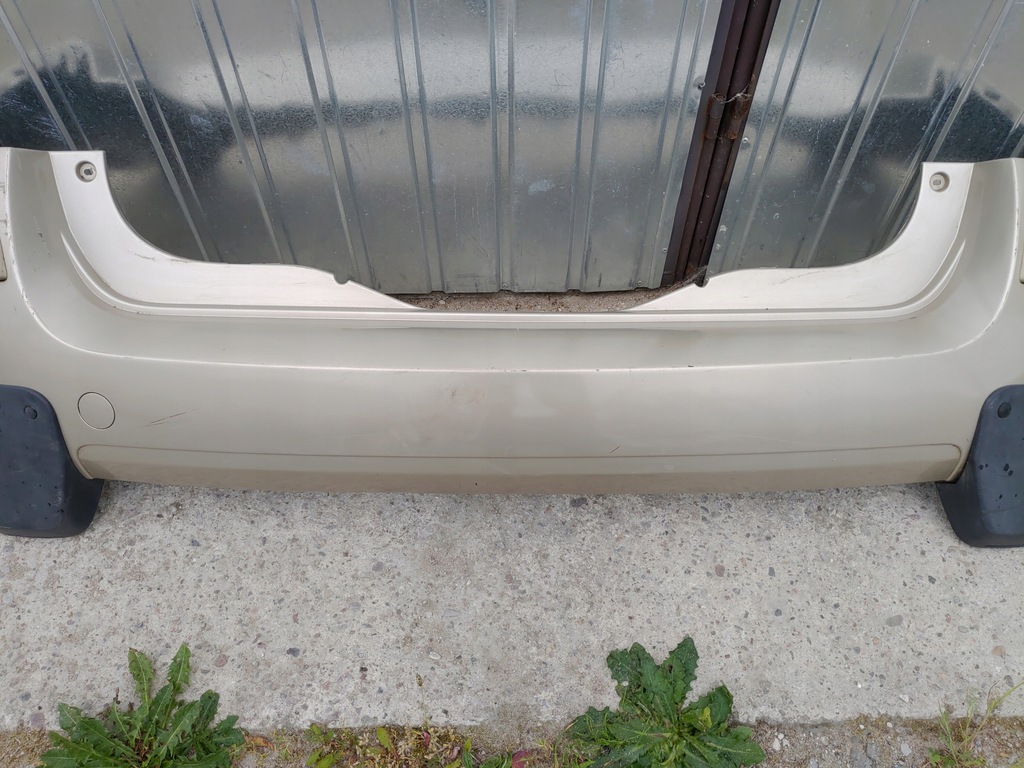 фото №6, Бампер задний renault modus i 04-08 цвет ted11