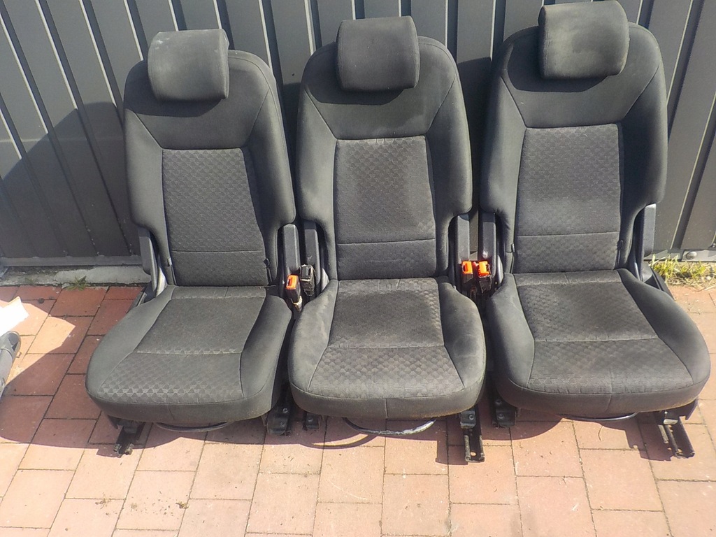 фото №7, Ford galaxy mk3 сиденья заднее сиденье 7 человек комплект
