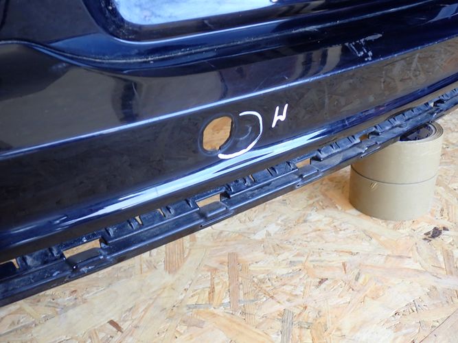 фото №6, Vw tiguan r-line 08-12 бампер задній задня