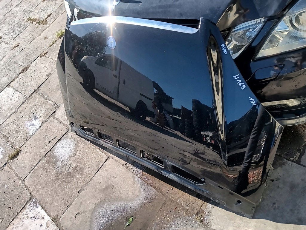 фото №5, Mercedes w169 a-klasa капот крышка двигателя 191