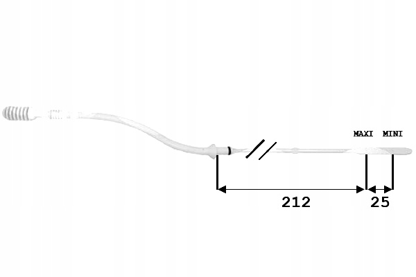 фото №2, Щуп масла dacia renault logan i ii sandero i ii clio ii iii iv