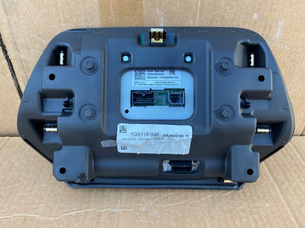 фото №5, Дисплей панель chevrolet camaro 3.6 2016-