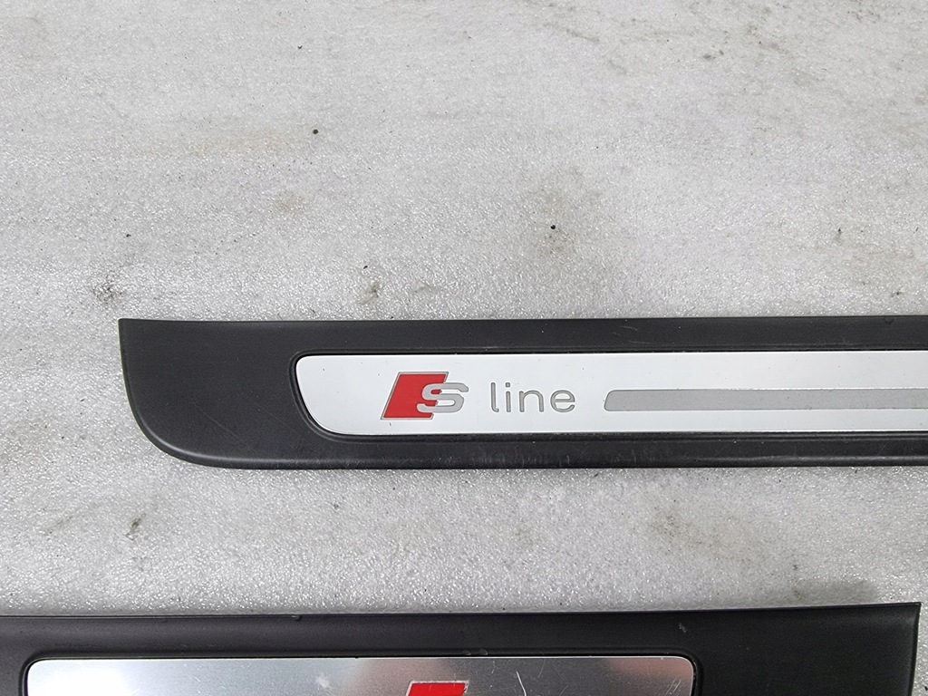 фото №5, A7 4g накладки молдинг накладки порогові 4x sline