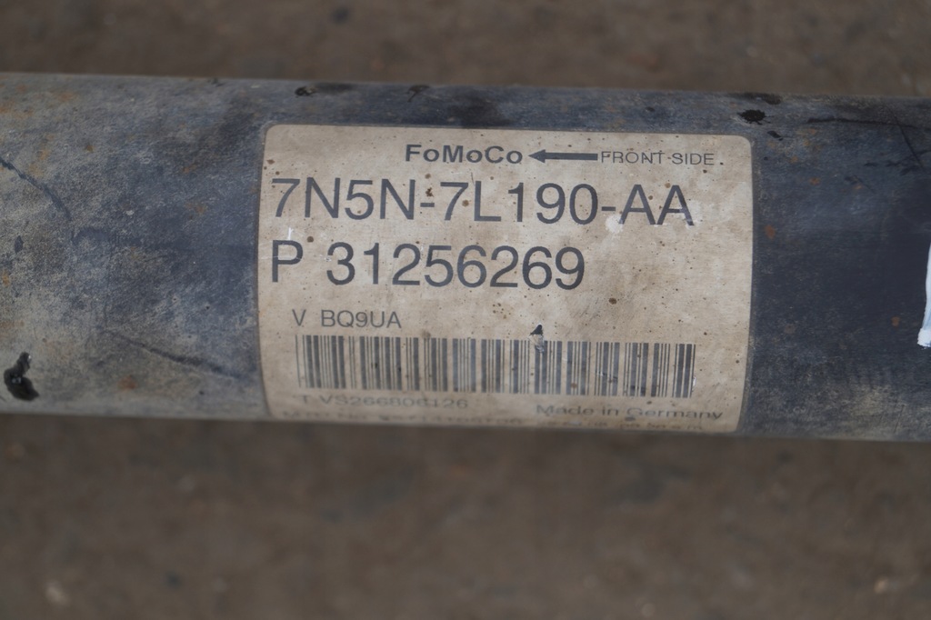 фото №10, Wał привідний ford kuga mk1 2.0 tdci 7n5n-7l190-aa