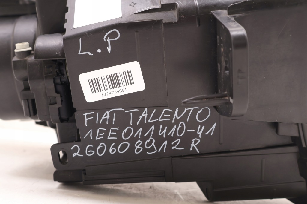 фото №10, Fiat talento лампа левая перед 1ee011410-41, 260608912r