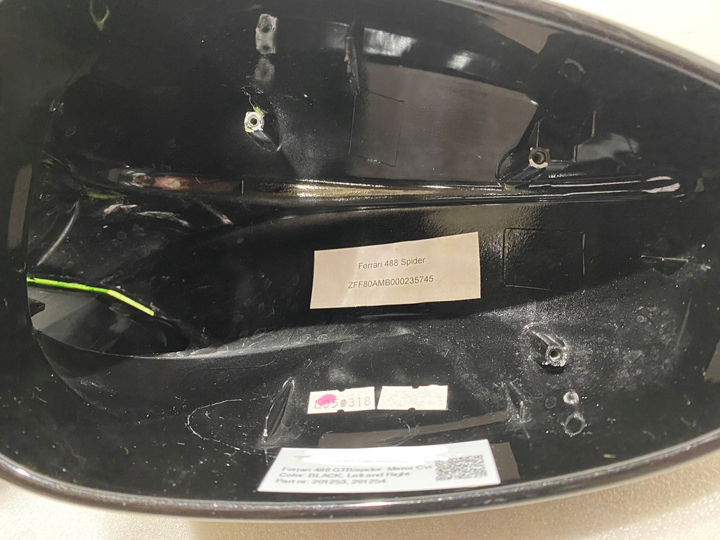 фото №10, Ferrari 488 gtb spider корпус дзеркало mirror