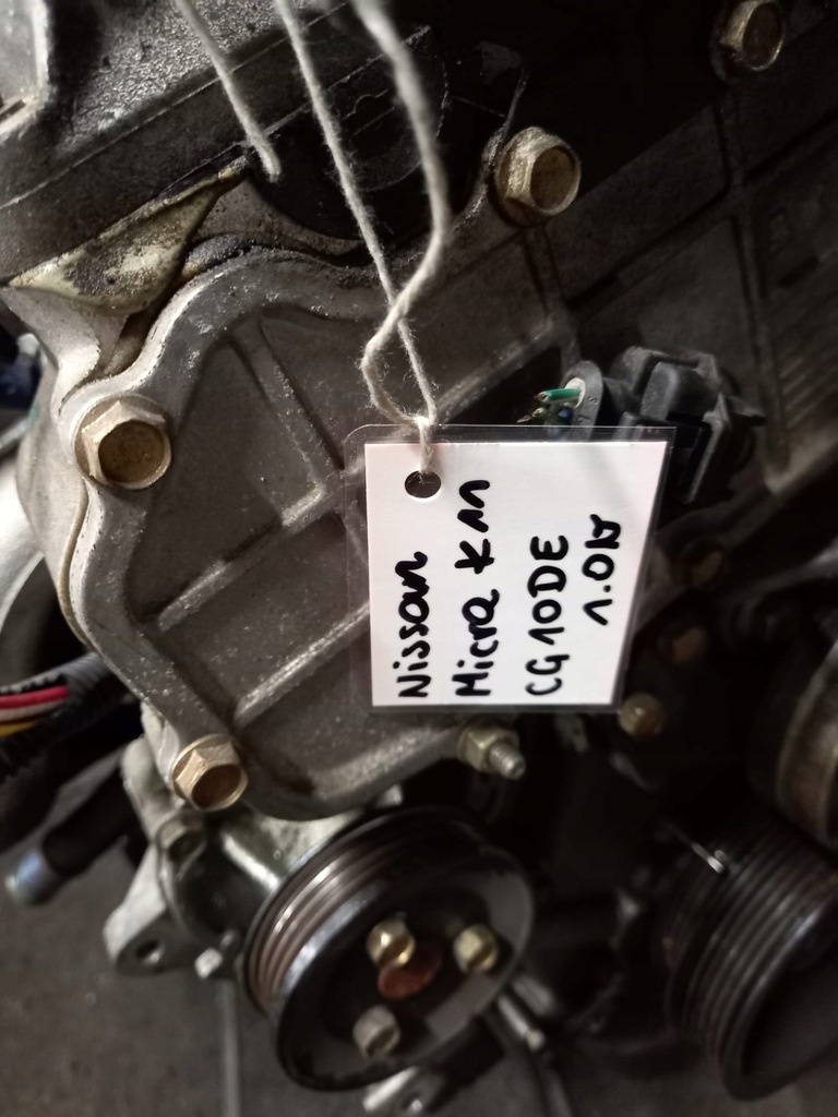 фото №12, Двигун cg10de 1.0b nissan micra k11 2001r
