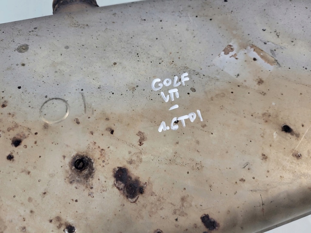 фото №11, Vw golf vii 1.6 tdi гаситель конечный выхлоп