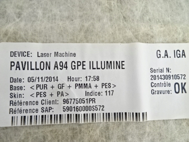 фото №10, Peugeot 2008 потолок потолок потолок 96775051pr