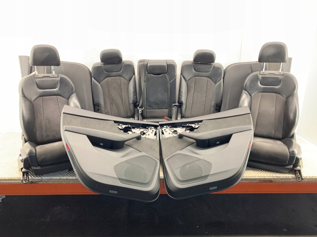 фото №1, Сидіння заднє сидіння обшивки комплект audi q7 4m suv