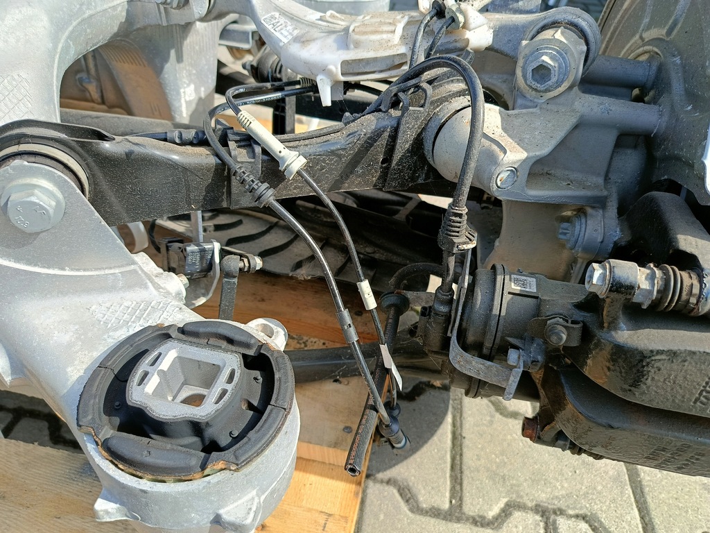 фото №10, Поворотный кулак с рычагами левая правая задняя bmw 6854117 6854118 g16 idealna 648km