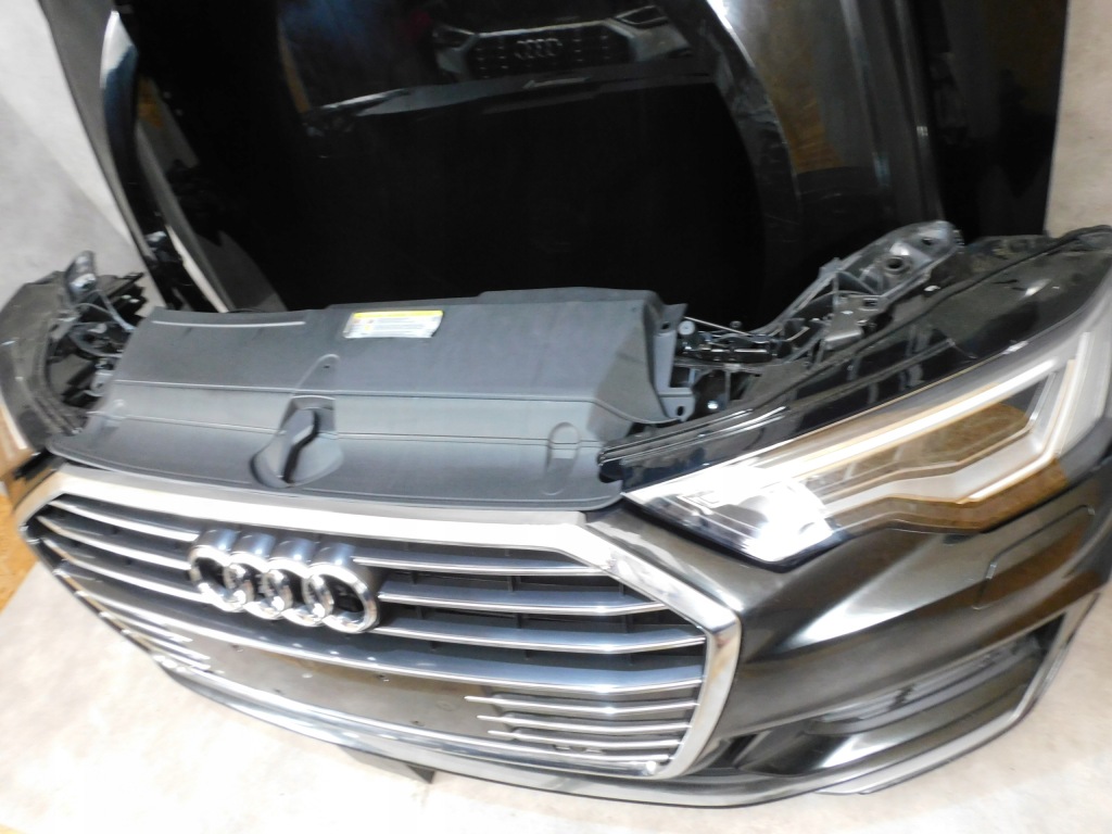 Audi a6 c8 4k s line перед бампер фары капот ремень крылья full led Недорого
