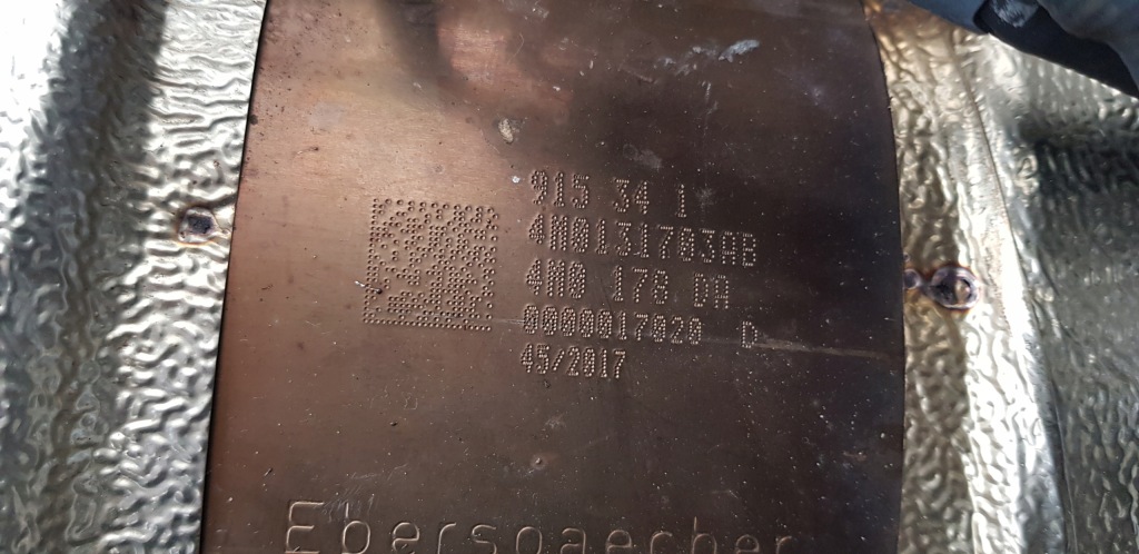 фото №6, Dpf катализатор audi 4.0 tdi sq7 4m0131703ab 4m0137656