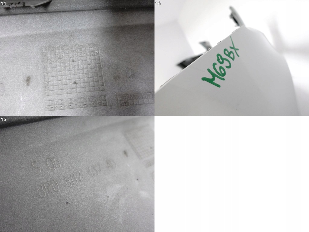 фото №12, Audi sq5 s q5 8r0 lift 12-16 бампер перед омыватель / парктроник