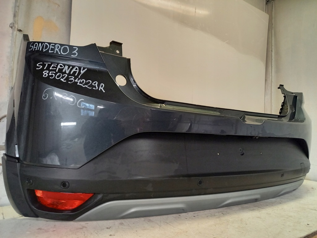 фото №7, Бампер задняя dacia sandero iii stepway 6xpdc камера 850234229r