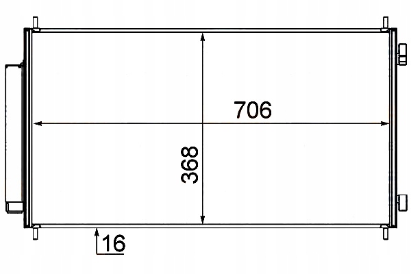 фото №1, Конденсатор behr hella 80110swwg01 102023n hd5214 hd