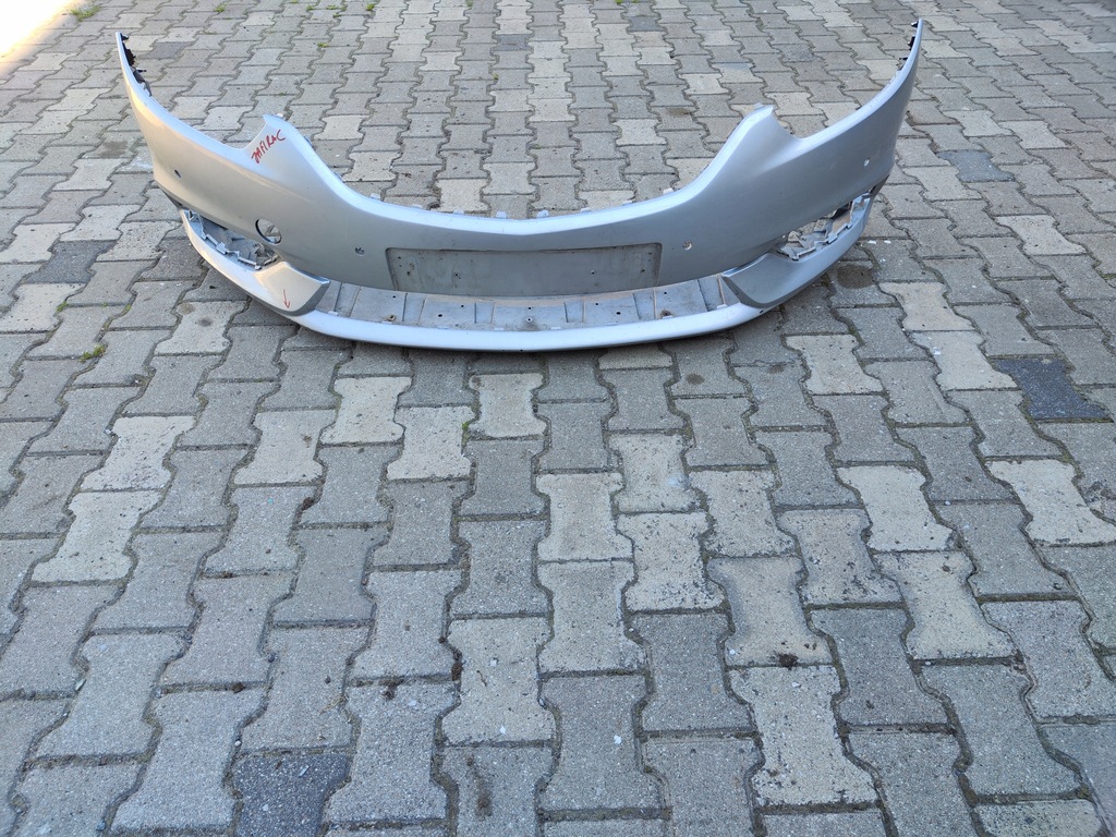 фото №10, Бампер передний перед opel zafira c lift серебристый