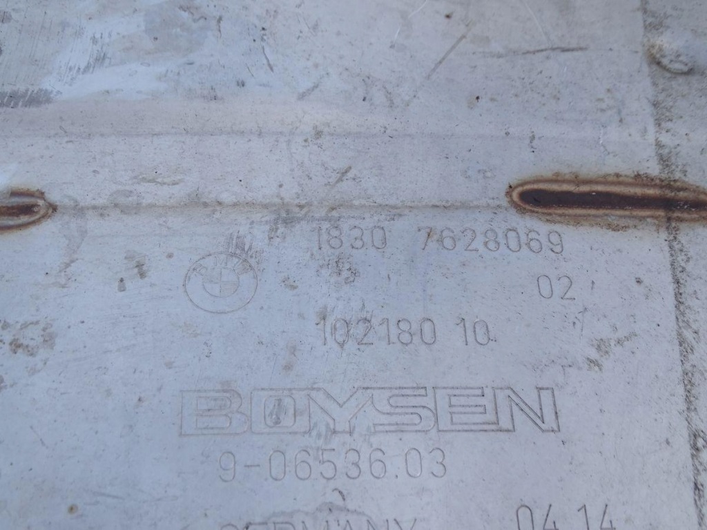 фото №15, Bmw 6 m6 f06 gran coupe 4.4 n63 13-18 труба выхлопная система выпускной гаситель