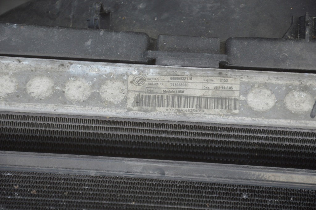 фото №4, Alfa romeo brera балка 2.2 радиатор, вентилятор