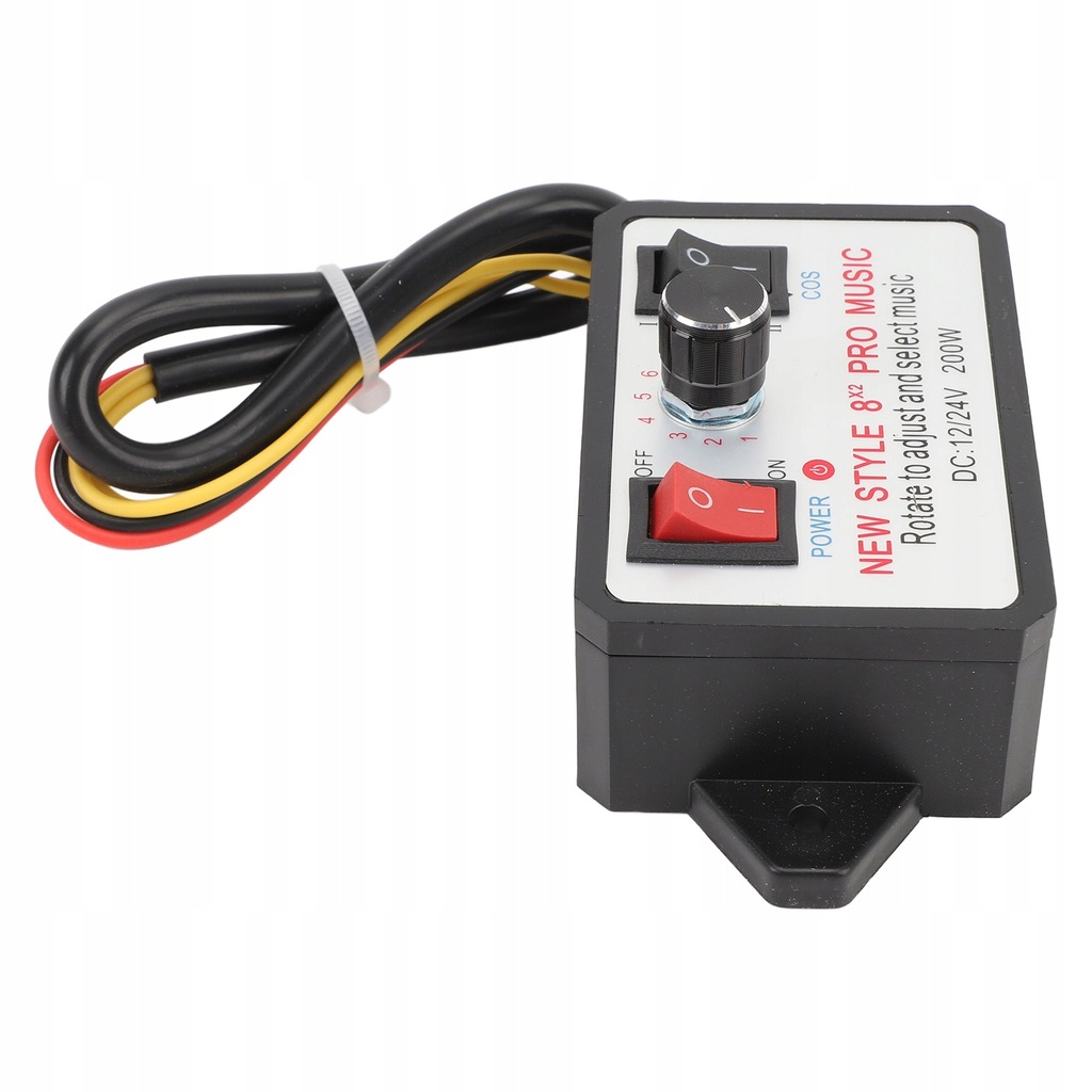 фото №8, Контролер сигнал 16 efektów dźwiękowych регульований dc 12v 24v dual сигнал k