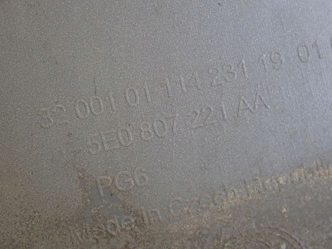 фото №11, Skoda octavia iii rs 5e0 lift 17- бампер передний перед