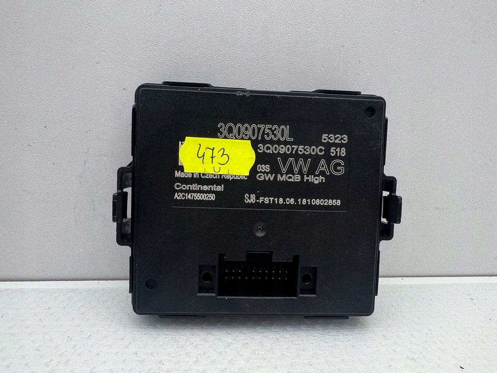 фото №1, Модуль шлюз 3q0907530l vw audi skoda seat