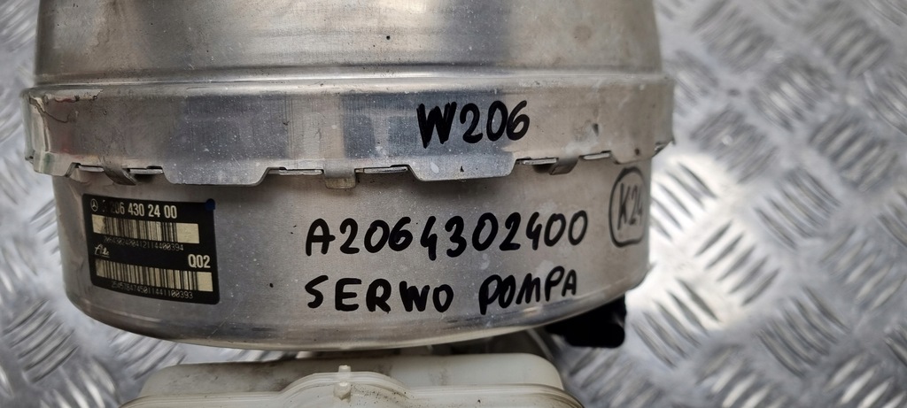 фото №9, Mercedes w206 насос усилитель тормозов тормозная a2064302400