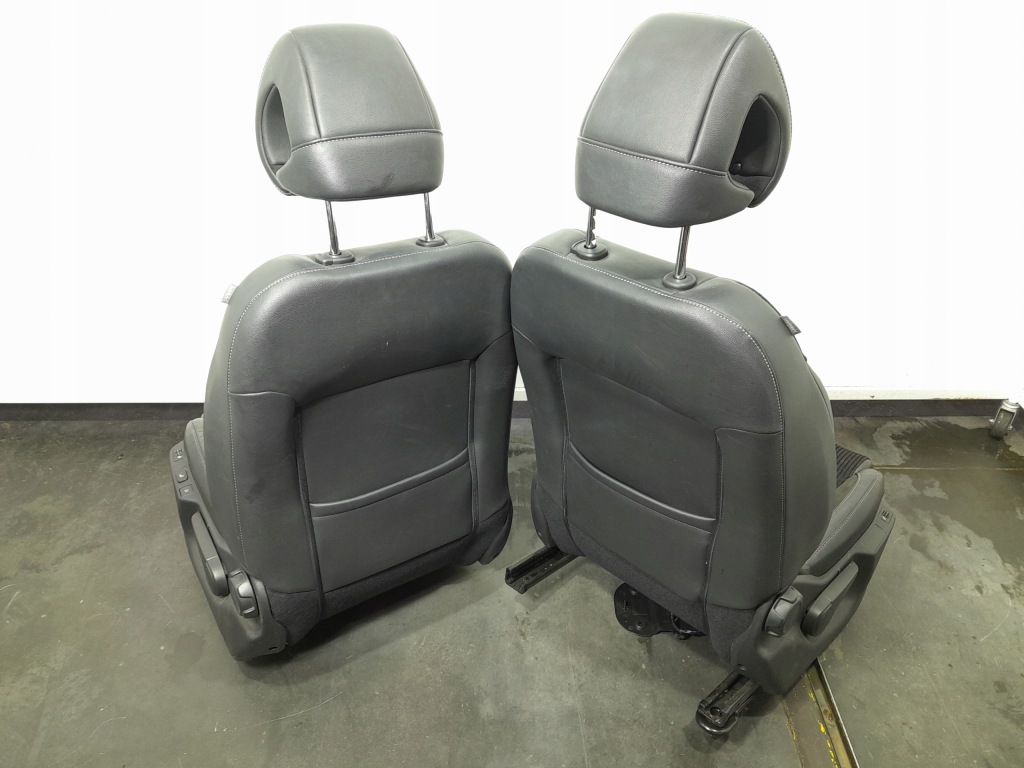 фото №9, Citroen c4 ii сидіння заднє сидіння обшивки комплект шкіра з підігрівом eu