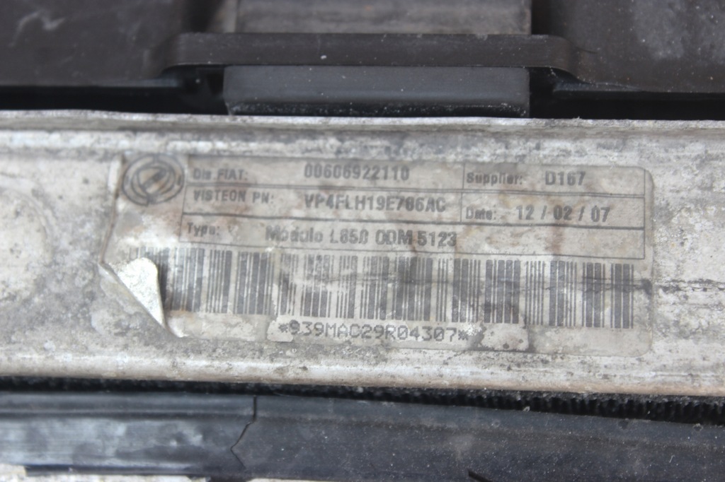 фото №9, Радиатор wody вентилятор alfa romeo brera 2.2 jts