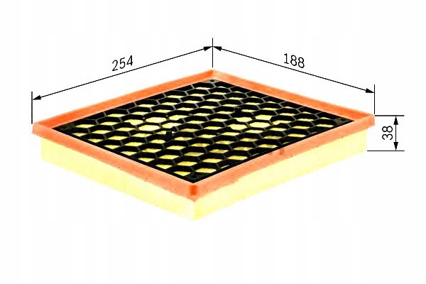 фото №1, Bosch фільтр повітря chrysler pt cruiser 1,6-2,4