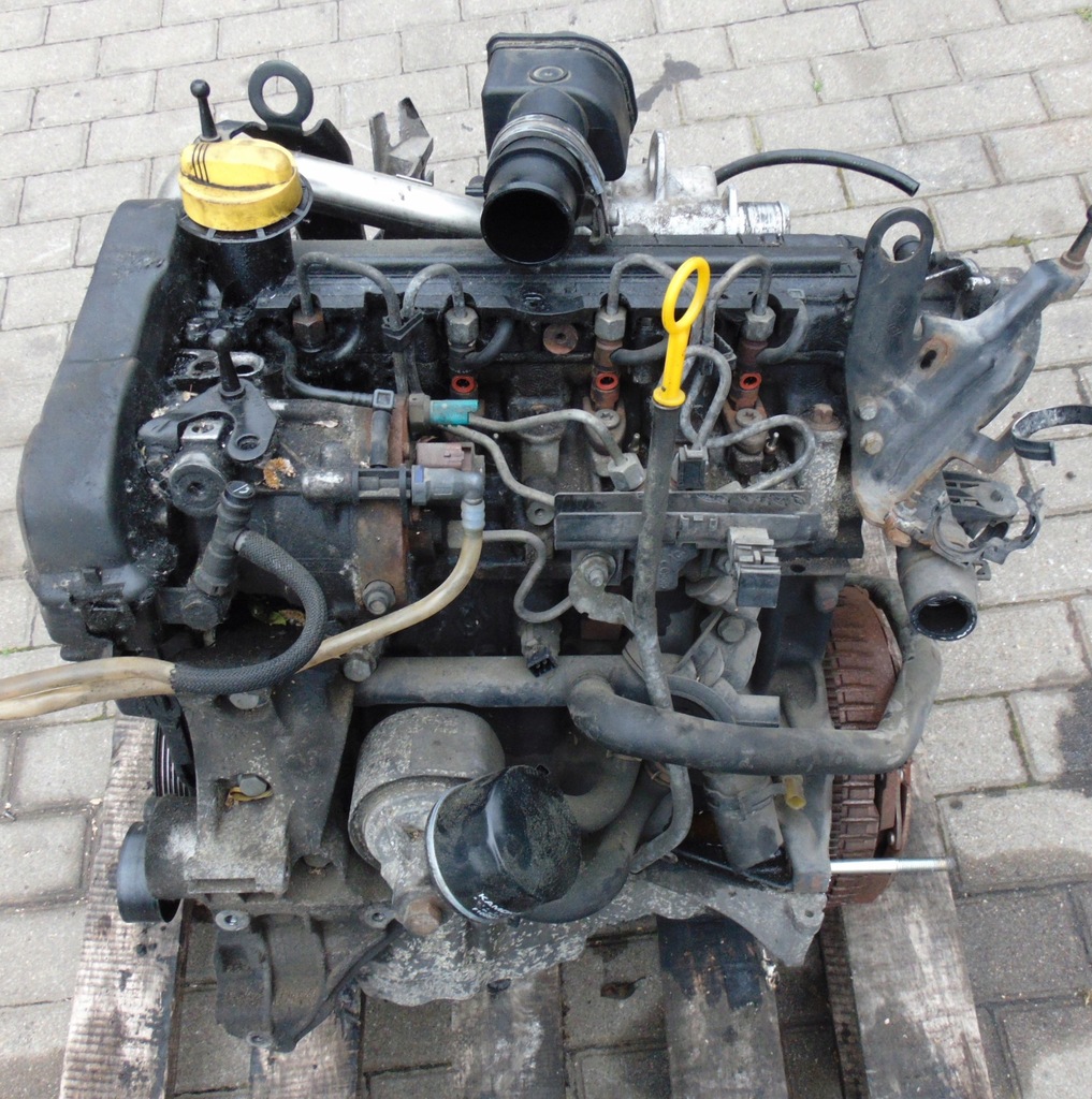 фото №1, Kompletny двигатель renault scenic 2 ii 1.5dci k9kd722 europa