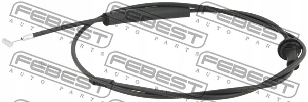 фото №2, Febest 12101-tbl тягa замка кришки відсік двигуна