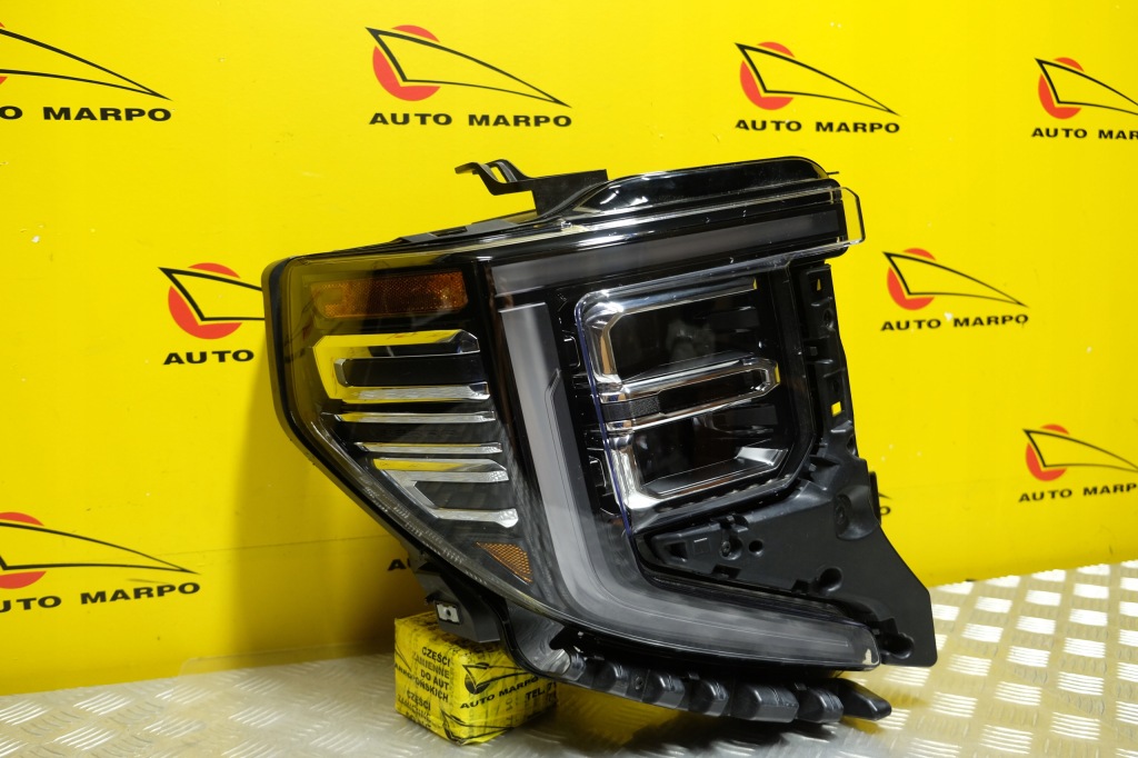 фото №3, Gmc sierra 2022- фара лампа перед led r usa