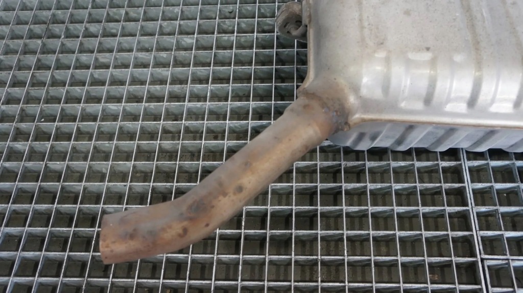 Гаситель конечный выхлоп левая mercedes slk w172 r172 в Украине