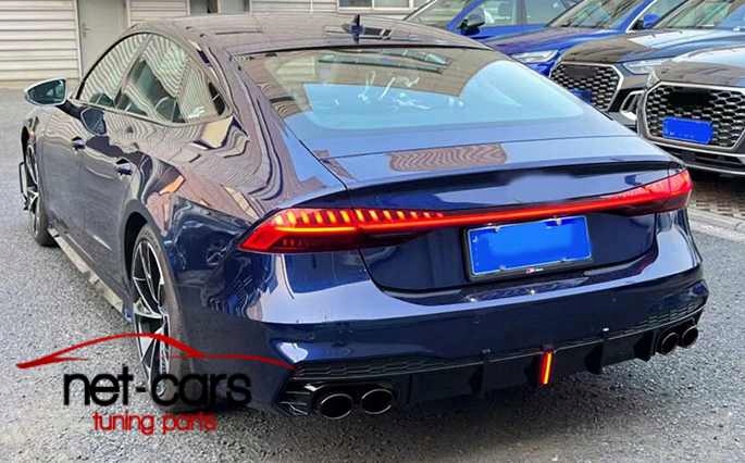 фото №10, Диффузор спойлер audi a7 c8 4k 18- dtm rs7 s line b