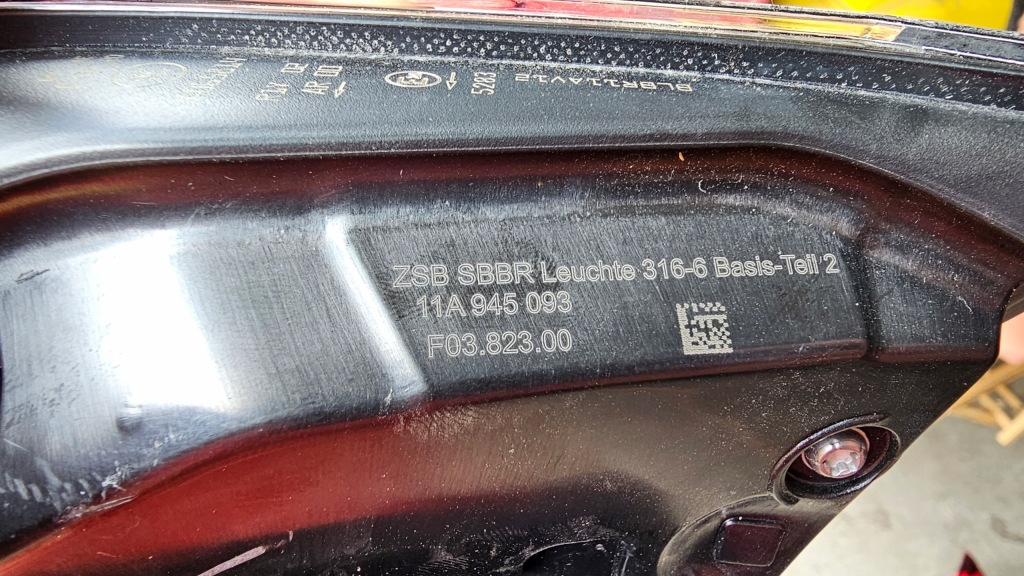 фото №13, Лампа задня стоп задня накладка vw id.4 id4 11a945093