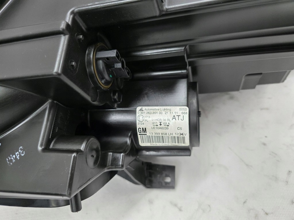 фото №14, Opel zafira c лампа перед ліва лінза europa демонтаж 13399858 демонтаж