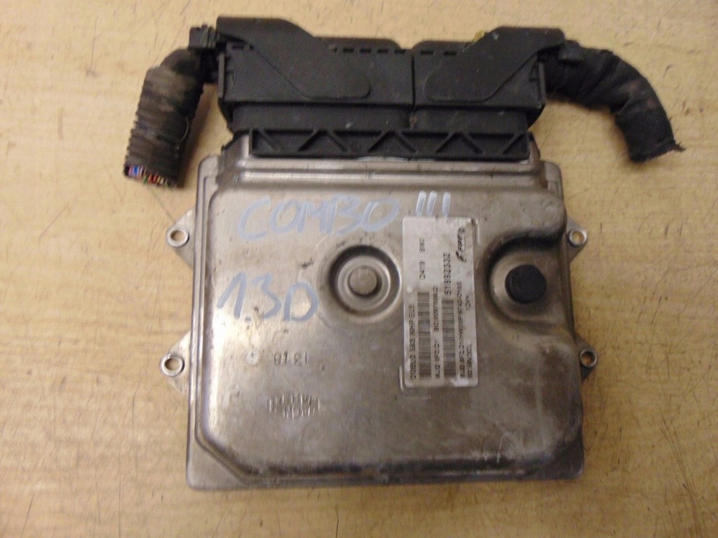 фото №1, Бортовий комп'ютер блок керування двигуна opel combo d 1.3 cdti