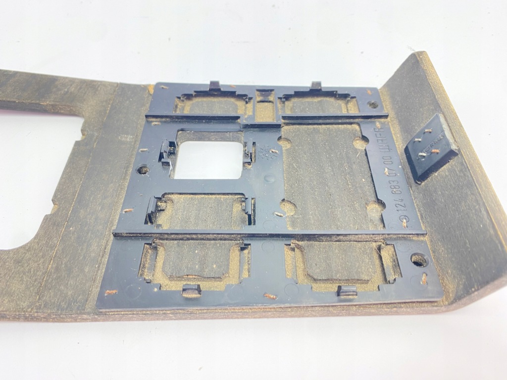 фото №11, Drewno панель dekor вибірник важіль перемикання передач  передач тунель zebrano mercedes w124