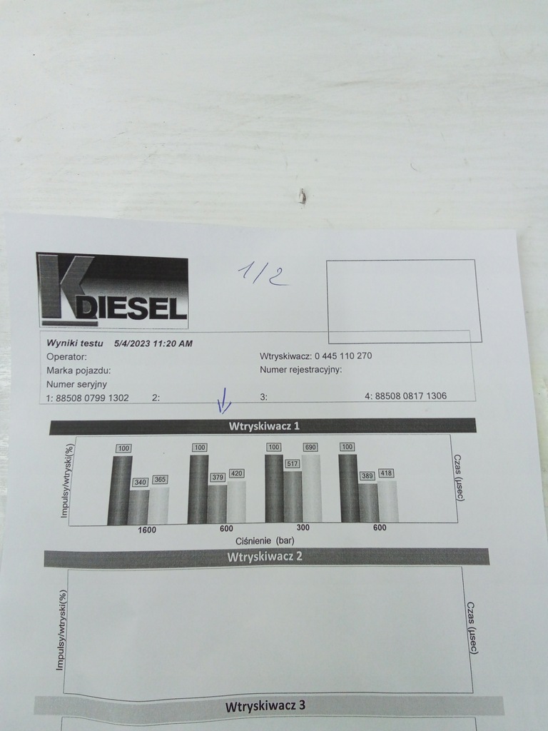 фото №5, I873 форсунка chevrolet captiva 2.0d 96440397