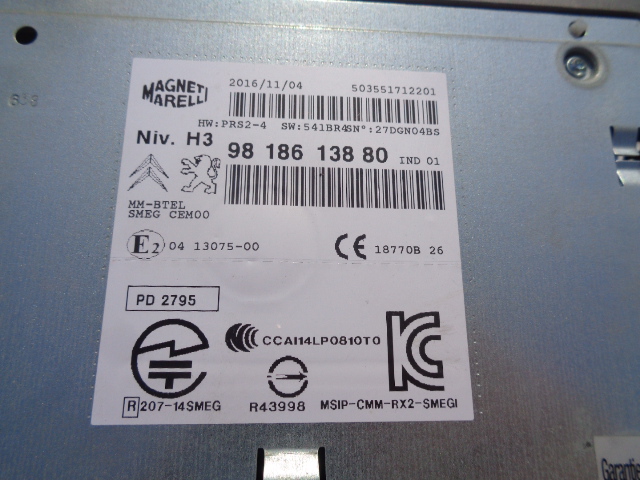 фото №3, Citroen peugeot радио навигация navi