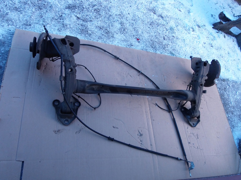 фото №12, Балка подвеска задняя pod тормозные диски opel meriva a europa