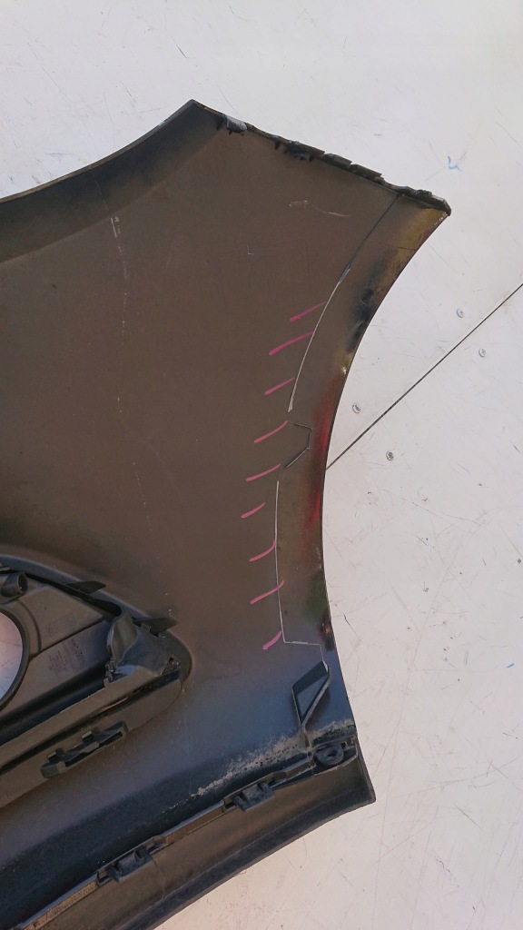 Opel corsa e 14- бампер передний перед Оригинал