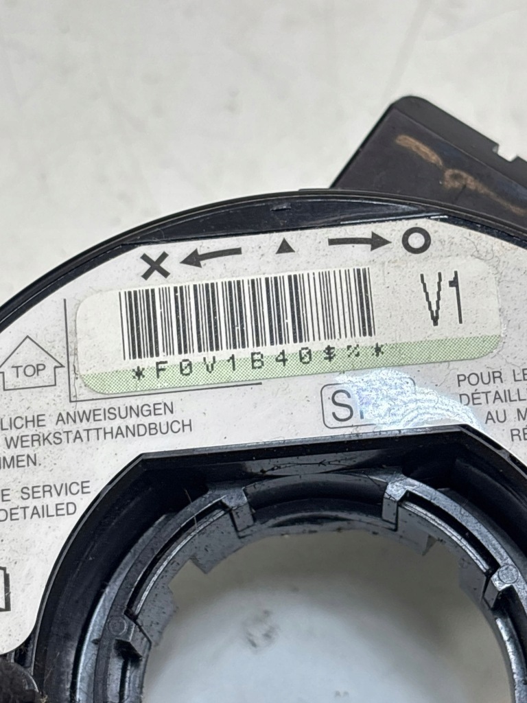 фото №6, Honda cr-v iii lift 09-12 стрічка srs кільце ковзний подушка безпеки 2,0 b